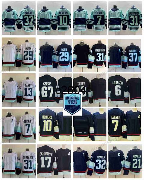 c2604 reverse retro 20 hockey jerseys matty beniers yanni gourde philipp grubauer eberle jaden schwartz brandon tanev adam larsson morgan ge, Black
c2604 reverse retro 20 hockey jerseys matty beniers yanni gourde philipp grubauer eberle jaden schwartz brandon tanev adam larsson morgan ge, Black