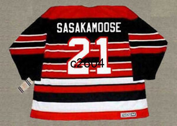 c2604 mens customize 1950 fred sasakamoose 21 hockey jerseys vintage black red stitched ccm shirts m-xxxl
c2604 mens customize 1950 fred sasakamoose 21 hockey jerseys vintage black red stitched ccm shirts m-xxxl