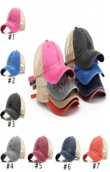 7 colors ponytail hats men woman washed mesh baseball cap outdoor sports adjustable sun protection net caps db7563585757, Blue;gray
7 colors ponytail hats men woman washed mesh baseball cap outdoor sports adjustable sun protection net caps db7563585757, Blue;gray