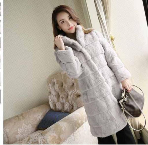 fur new women's real genuine natural rabbit fur coat girl's fashion striped stand collar jacket outwear custom any size, Black
fur new women's real genuine natural rabbit fur coat girl's fashion striped stand collar jacket outwear custom any size, Black