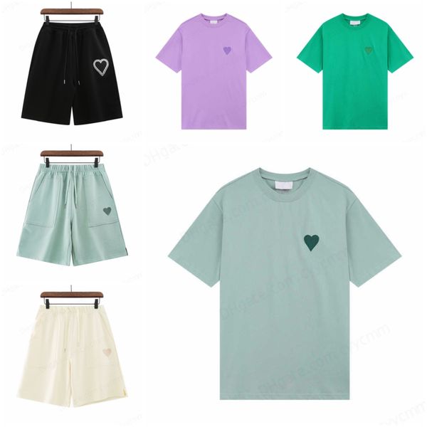 designer men's amis t-shirt korean fashion luxury brand short sleeve summer enthusiasts crew collar clothing s-xl, White;black
designer men's amis t-shirt korean fashion luxury brand short sleeve summer enthusiasts crew collar clothing s-xl, White;black