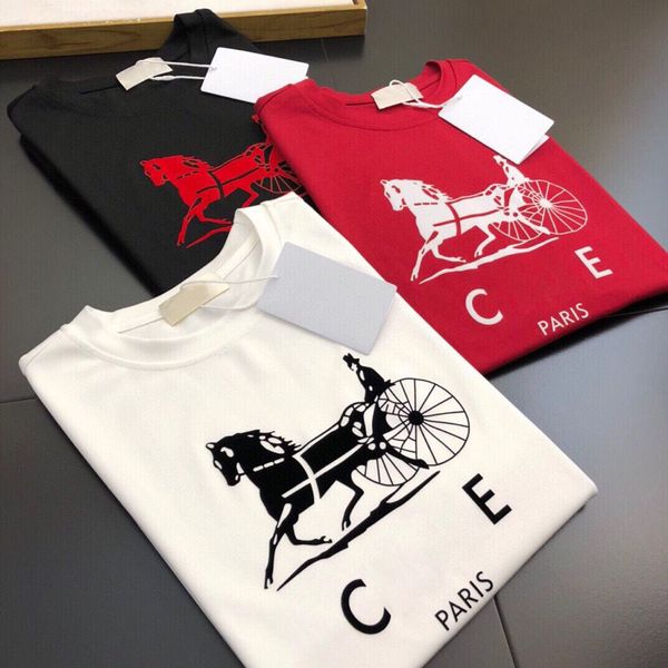 french luxury designer mens womens t-shirts correct summer carriage letters print t shirt apparel clothing men tshirt tees round neck loose, White
french luxury designer mens womens t-shirts correct summer carriage letters print t shirt apparel clothing men tshirt tees round neck loose, White
