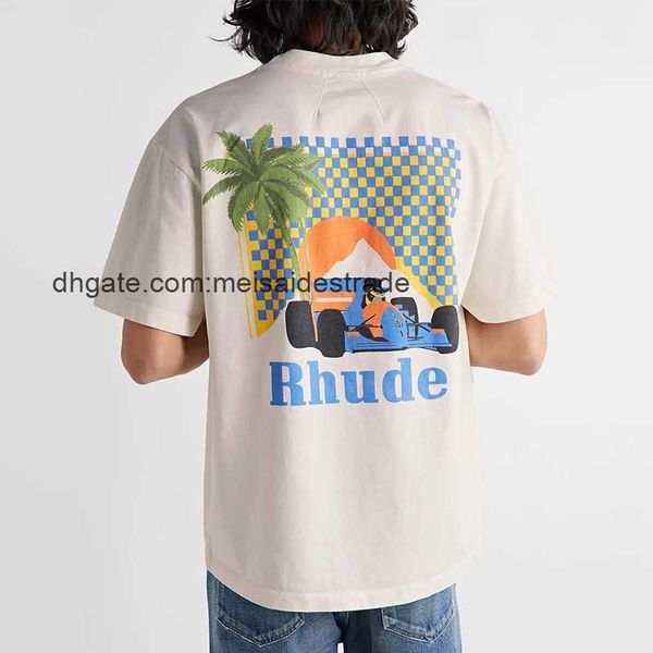 designer t shirt rhudes palm tree f1 racing print ins street high street fashion brand loose men's and women's short sleeve t-shir, White;black
designer t shirt rhudes palm tree f1 racing print ins street high street fashion brand loose men's and women's short sleeve t-shir, White;black