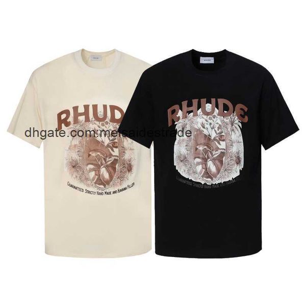 designer t shirt fashion brand rhudes letter-printed round-neck lovers' loose bottom shirt short-sleeved t-shirt, White;black
designer t shirt fashion brand rhudes letter-printed round-neck lovers' loose bottom shirt short-sleeved t-shirt, White;black