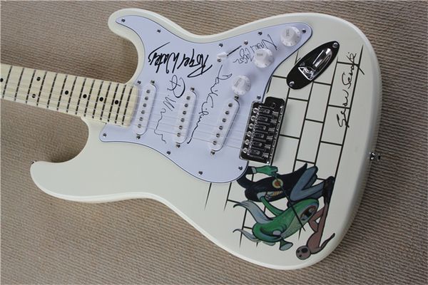 deluxe custom shop rogel signature white electric guitar start maple fingerboard standard tremolo bridge hhs pickups whammy bar chrome hardw
deluxe custom shop rogel signature white electric guitar start maple fingerboard standard tremolo bridge hhs pickups whammy bar chrome hardw