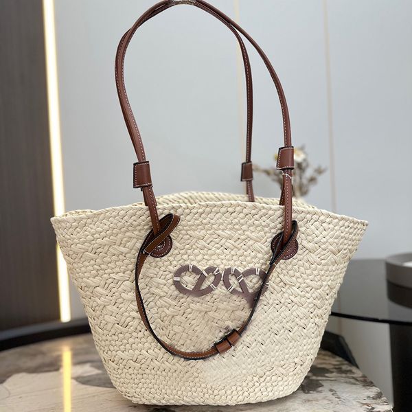 totes 30cm tote bags straw bag summer beach shoulder shopping basket handbags designer women weave hand purse large capacity crochet pouch
totes 30cm tote bags straw bag summer beach shoulder shopping basket handbags designer women weave hand purse large capacity crochet pouch