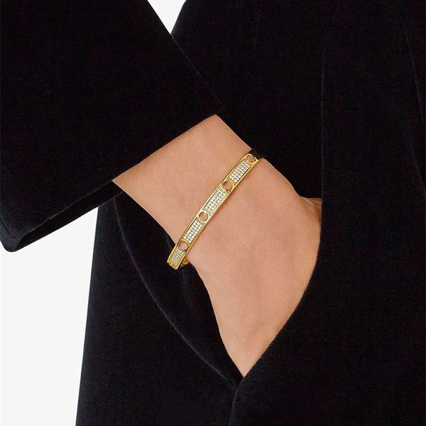 simple and personalized european and american versatile gold micro set diamond letter open bracelet ring copper plated real gold jewelry, Silver
simple and personalized european and american versatile gold micro set diamond letter open bracelet ring copper plated real gold jewelry, Silver