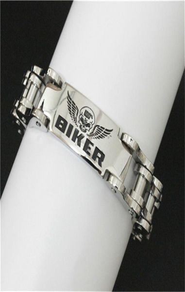 1pc design bicycle skull biker bracelet 316l stainless steel band party skull biker style bracelet8639643, Golden;silver
1pc design bicycle skull biker bracelet 316l stainless steel band party skull biker style bracelet8639643, Golden;silver