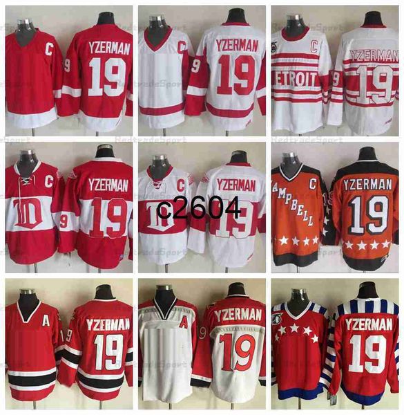 c2604 mens vintage 19 steve yzerman hockey jerseys 75th anniversary home red jersey classic 1992 nation team 1984 campbell stitched c patch, Black
c2604 mens vintage 19 steve yzerman hockey jerseys 75th anniversary home red jersey classic 1992 nation team 1984 campbell stitched c patch, Black