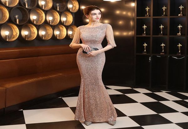 elegant maxi dress gold sequin evening dress women formal long sleeve beads party gowns6228471, Black;red
elegant maxi dress gold sequin evening dress women formal long sleeve beads party gowns6228471, Black;red