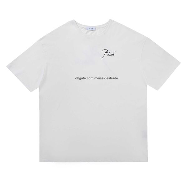 designer t shirt new rhudes letter round neck pure cotton short-sleeved men's and women's loose casual t-shirt men's and wome, White;black
designer t shirt new rhudes letter round neck pure cotton short-sleeved men's and women's loose casual t-shirt men's and wome, White;black