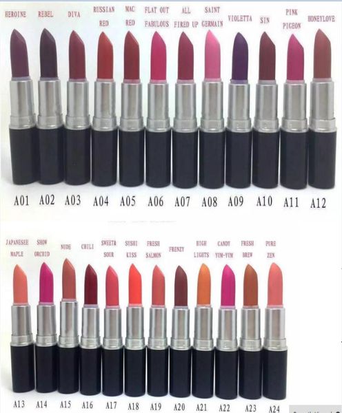 factory outlet professional whole and retail make up new 24 colors 3g matte lipstick 2155798
factory outlet professional whole and retail make up new 24 colors 3g matte lipstick 2155798