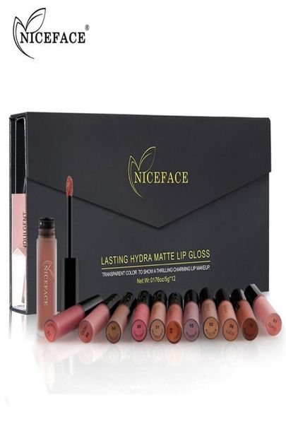 niceface 12 colors lip gloss matte liquid lipstick paint waterproof longlasting hydra lips makeup kit4572746
niceface 12 colors lip gloss matte liquid lipstick paint waterproof longlasting hydra lips makeup kit4572746