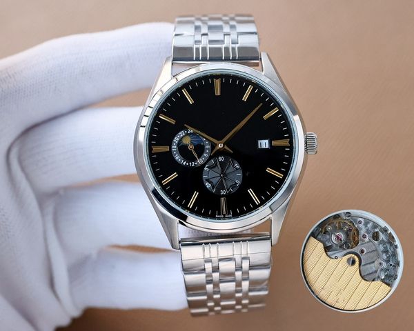 men's watch luxury 43mm automatic mechanical water resistant sports fashion watch designer watches watchs, Slivery;brown
men's watch luxury 43mm automatic mechanical water resistant sports fashion watch designer watches watchs, Slivery;brown