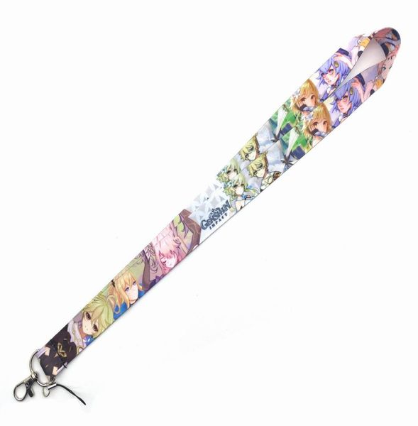 genshin impact neck strap lanyards keychain badge holder id card pass hang rope lariat lanyard for key rings handbags accessories7810945, Silver
genshin impact neck strap lanyards keychain badge holder id card pass hang rope lariat lanyard for key rings handbags accessories7810945, Silver