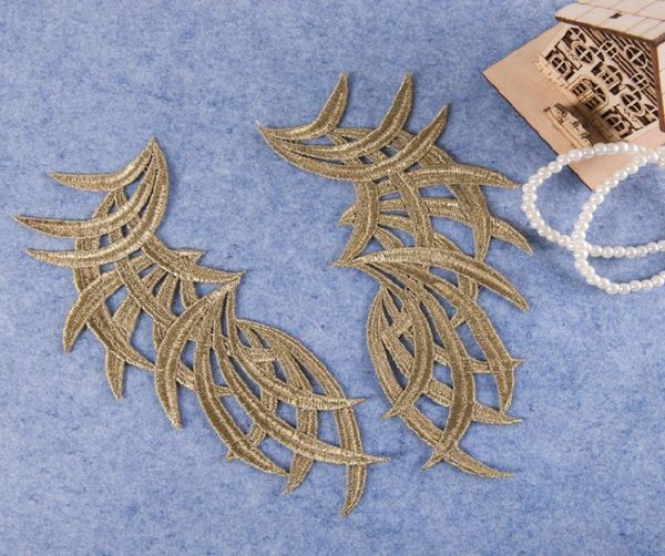 pairs metal thread gold embroidery lace applique fabric sewing trim costumes applique lace patch5176232, Black;red
pairs metal thread gold embroidery lace applique fabric sewing trim costumes applique lace patch5176232, Black;red