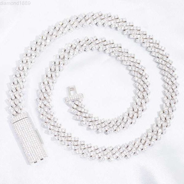 wu zhou customized hiphop style single row chain sterling silver vvs moissanite cuban chain link for rapper jewelry
wu zhou customized hiphop style single row chain sterling silver vvs moissanite cuban chain link for rapper jewelry