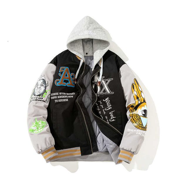 vintage baseball jacket men and women ins couple work clothes spring autumn cotton china-chic flight qkn2, White;black
vintage baseball jacket men and women ins couple work clothes spring autumn cotton china-chic flight qkn2, White;black