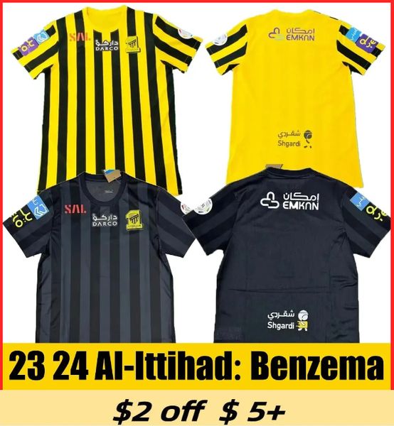2023 benzema al ittihad soccer jerseys 23 24 home away hamdallah romarinho camesitas camara costa football shirts coronado hegazy men maillo, Black;yellow
2023 benzema al ittihad soccer jerseys 23 24 home away hamdallah romarinho camesitas camara costa football shirts coronado hegazy men maillo, Black;yellow