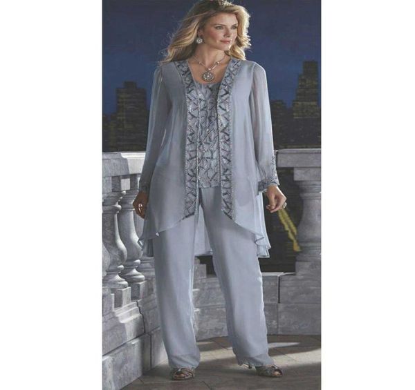 women 3 pieces elegant sequins chiffon mother of bride dress pants suit long sleeves with jacket outfit for wedding groom7744752, Black;red 
women 3 pieces elegant sequins chiffon mother of bride dress pants suit long sleeves with jacket outfit for wedding groom7744752, Black;red