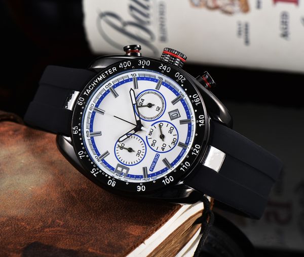 2023 classic men's luxury quartz watch r fashion casual six hand running second multifunctional calendar waterproof watch strap, Slivery;brown
2023 classic men's luxury quartz watch r fashion casual six hand running second multifunctional calendar waterproof watch strap, Slivery;brown