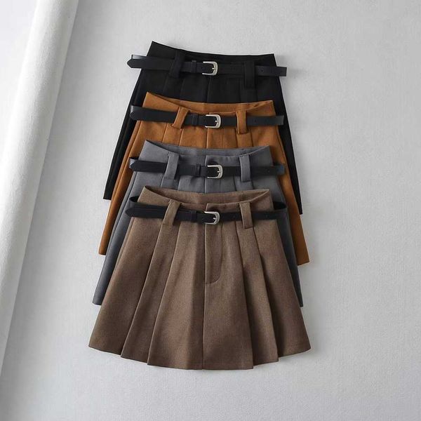 blogger style style belt pleated skirt for women in autumn new spicy girls high waist lined short skirt length dress, Black
blogger style style belt pleated skirt for women in autumn new spicy girls high waist lined short skirt length dress, Black