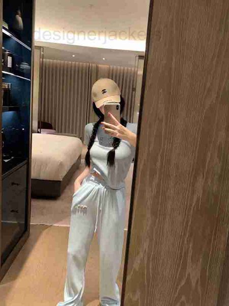women's two piece pants designer french fashionable sports elastic set for 2023 summer new casual letter stapled diamond p6a0, White
women's two piece pants designer french fashionable sports elastic set for 2023 summer new casual letter stapled diamond p6a0, White
