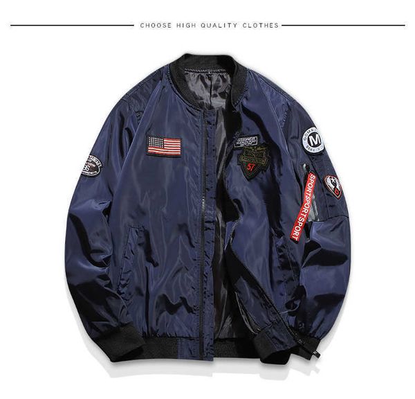 baseball ale jacket fashional with badge high street plus size satin bomber jacket men jx, Black
baseball ale jacket fashional with badge high street plus size satin bomber jacket men jx, Black