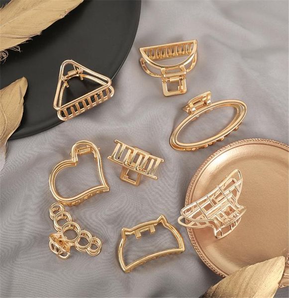 geometric hair claw clamps hair crab moon shape hair clip solid color accessories hairpin2418708, Golden;silver
geometric hair claw clamps hair crab moon shape hair clip solid color accessories hairpin2418708, Golden;silver