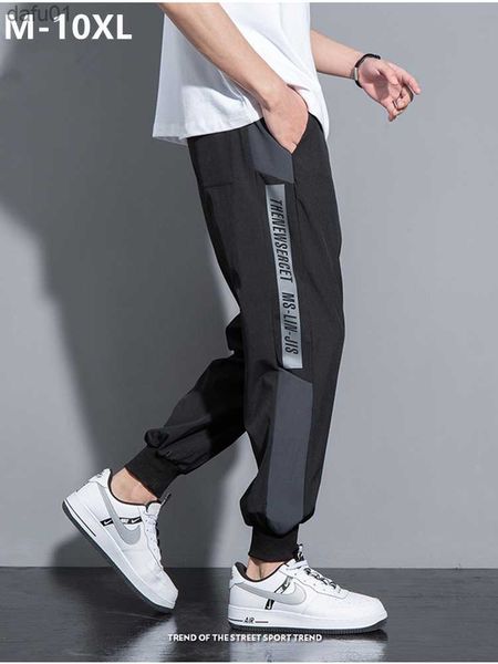 plus size 10xl summer joggers men loose trousers ankle length 8xl 7xl black casual young people sweatpants harem sports pants l230520 
plus size 10xl summer joggers men loose trousers ankle length 8xl 7xl black casual young people sweatpants harem sports pants l230520