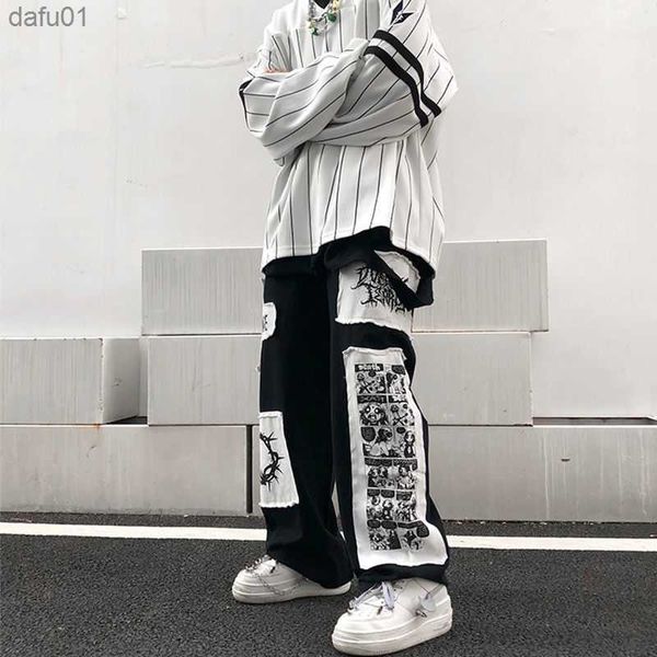 spring and autumn cartoon patch large size pants men ins fashion high street lazy harajuku cargo pants streetwear casual jogger l230520, Black
spring and autumn cartoon patch large size pants men ins fashion high street lazy harajuku cargo pants streetwear casual jogger l230520, Black