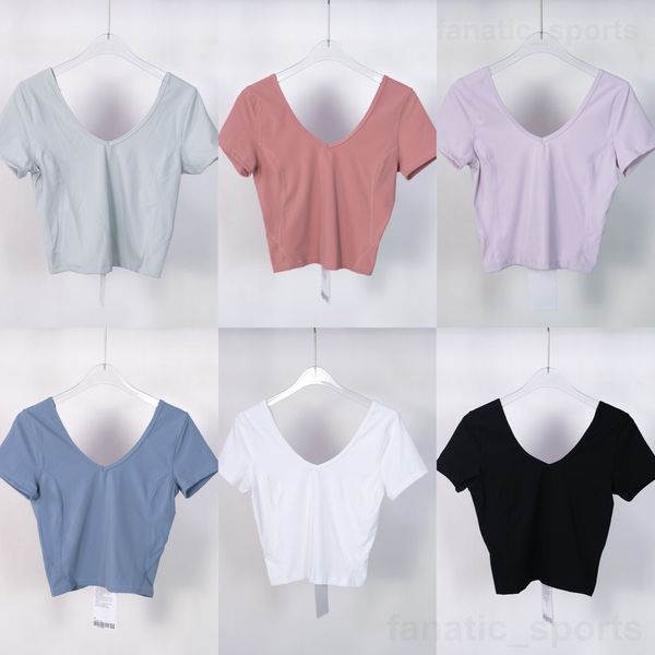 lu align lu women yoga sports short t-shirts popular fitness swiftly tech elastic v-neck tshirt running lady breathable slim tee shirt tight, White;red
lu align lu women yoga sports short t-shirts popular fitness swiftly tech elastic v-neck tshirt running lady breathable slim tee shirt tight, White;red