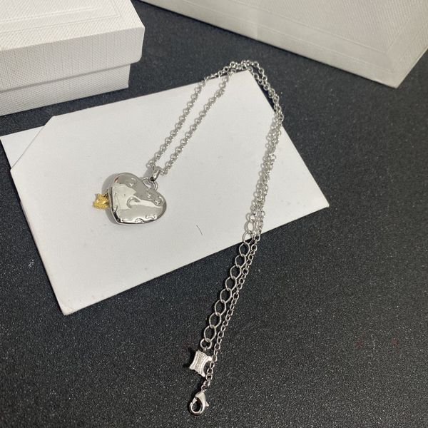 2023 luxury pattern designer jewelry necklace fashion celinity gold necklace for femininity exquisite famous ladies wedding party ac3e, Silver
2023 luxury pattern designer jewelry necklace fashion celinity gold necklace for femininity exquisite famous ladies wedding party ac3e, Silver