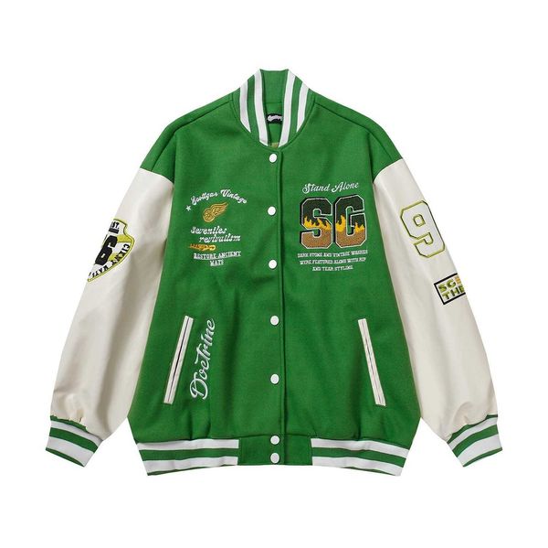 zongchi clothes club embroidered china-chic printed letter baseball suit high grade fried street coat loose and versatile for students y34r, White;black
zongchi clothes club embroidered china-chic printed letter baseball suit high grade fried street coat loose and versatile for students y34r, White;black