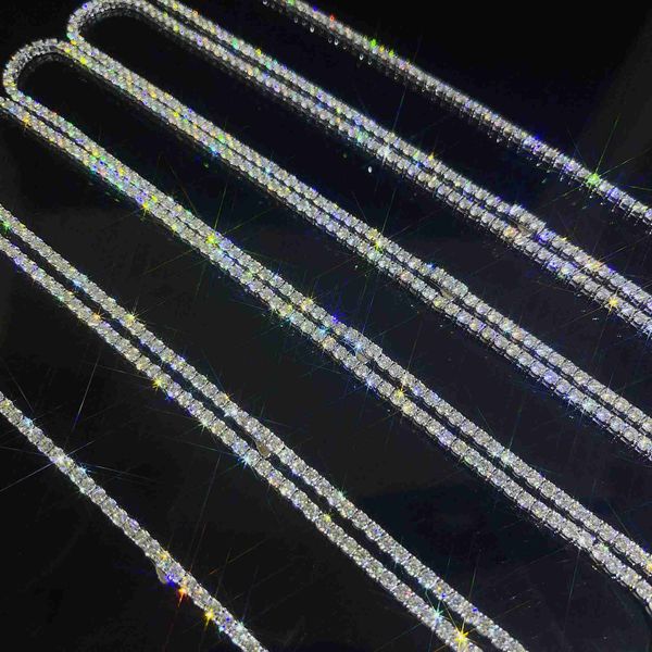 silver/gold necklace 3mm 4mm 5mm moissanite chain def vvs moissanite tennis chain fashion jewelry necklaces
silver/gold necklace 3mm 4mm 5mm moissanite chain def vvs moissanite tennis chain fashion jewelry necklaces