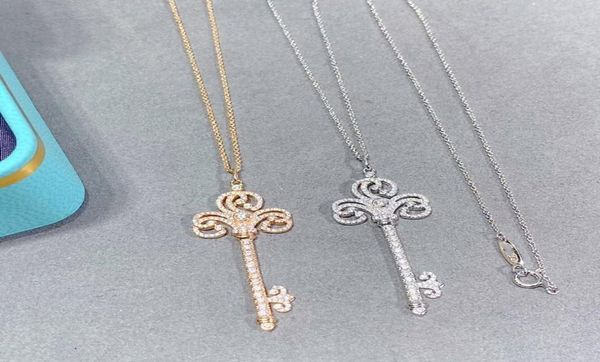 luxury diamond key necklace fashion designer women039s pendant girls valentine039s day 18k gold jewelry gift6327793, Silver
luxury diamond key necklace fashion designer women039s pendant girls valentine039s day 18k gold jewelry gift6327793, Silver
