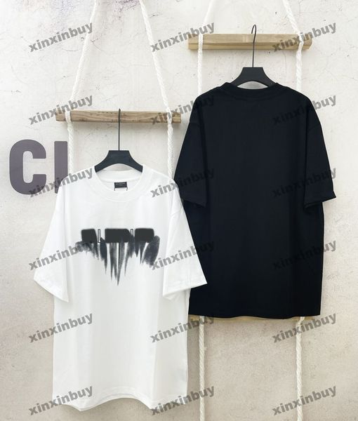 xinxinbuy men designer tee t shirt 23ss inkjet letters print pattern short sleeve cotton women white green s-2xl, Black;brown
xinxinbuy men designer tee t shirt 23ss inkjet letters print pattern short sleeve cotton women white green s-2xl, Black;brown