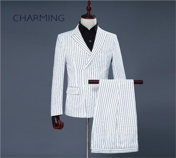mens pinstripe suit white striped fabric suitable for wedding host singer mens suit men039s 2 piece suits jacket pants8399709, Black;gray
mens pinstripe suit white striped fabric suitable for wedding host singer mens suit men039s 2 piece suits jacket pants8399709, Black;gray