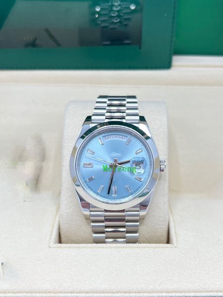 luxury wristwatch brand new men's automatic watches platinum day-date 40 - 228206, Slivery;brown
luxury wristwatch brand new men's automatic watches platinum day-date 40 - 228206, Slivery;brown