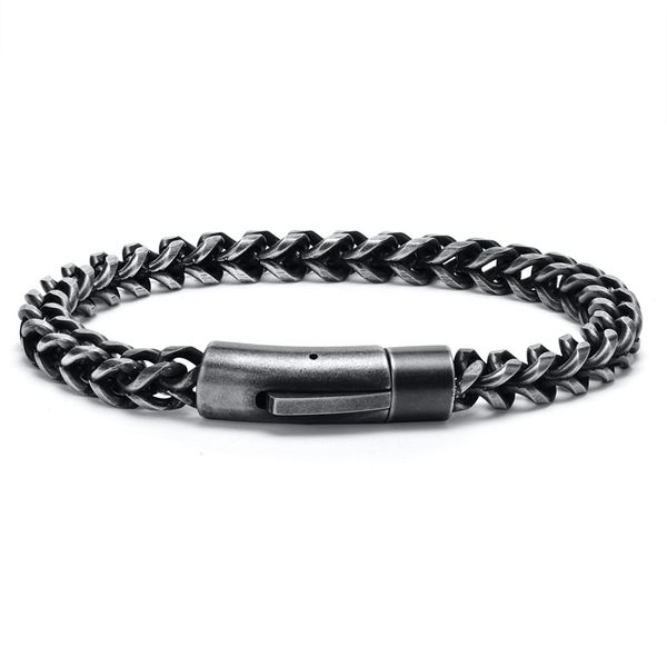 vintage mens bracelet stainless steel dargon bone shaped link chain braid bracelets punk jewelry for men boyfriend yw127br-642, Black
vintage mens bracelet stainless steel dargon bone shaped link chain braid bracelets punk jewelry for men boyfriend yw127br-642, Black