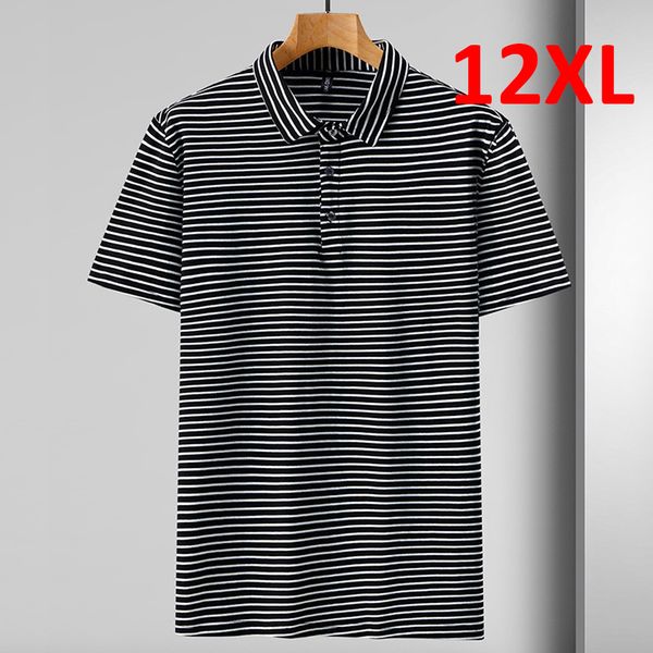12xl 10xl plus size stripe polo shirt men summer short sleeve polo shirts male stripe shirt big size 10xl 12xl cotton, White;black
12xl 10xl plus size stripe polo shirt men summer short sleeve polo shirts male stripe shirt big size 10xl 12xl cotton, White;black