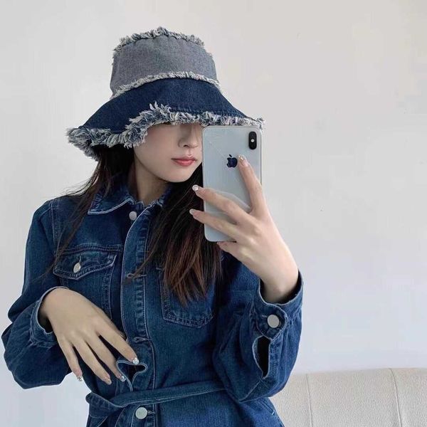 Fashionable summer designer luxury Korea's East Gate Inns Tidal Wash Denim with Ragged Edges Distressed Colored Fisherman's Hat Spring and Summer Simple for Men Women, Raw edge colored fisherman hat - black
Fashionable summer designer luxury Korea's East Gate Inns Tidal Wash Denim with Ragged Edges Distressed Colored Fisherman's Hat Spring and Summer Simple for Men Women, Raw edge colored fisherman hat - black