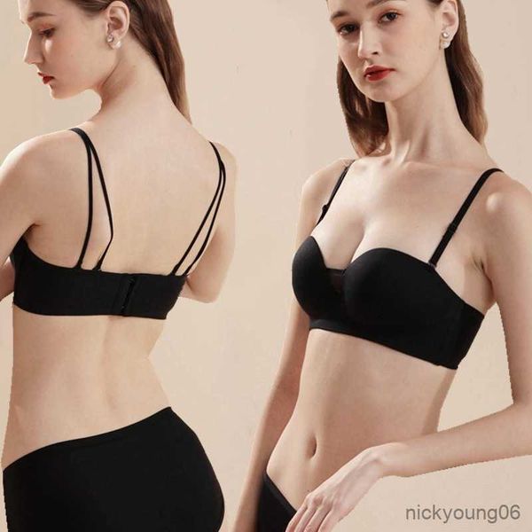 maternity intimates new product no steel ring bra half cup underwear women strapless gather up support invisible, White
maternity intimates new product no steel ring bra half cup underwear women strapless gather up support invisible, White