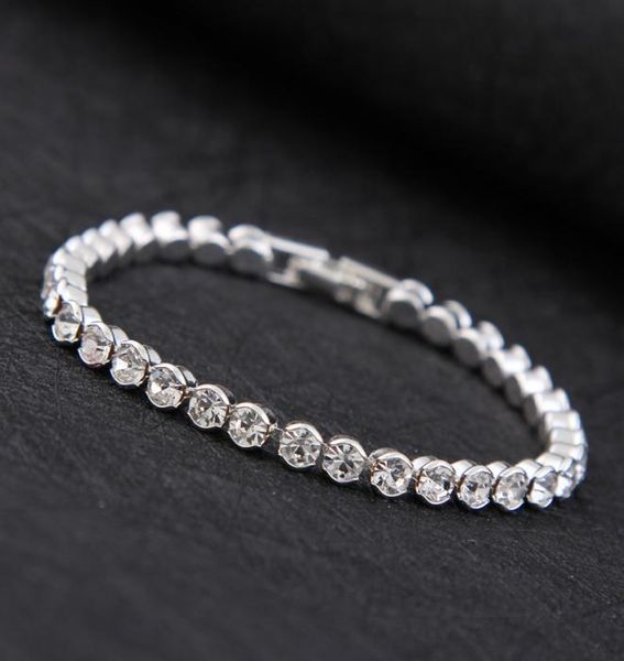 new luxury shiny austria crystal tennis bracelets for women silver gold color bangle collier femme bridal wedding jewelry1459170, Golden;silver
new luxury shiny austria crystal tennis bracelets for women silver gold color bangle collier femme bridal wedding jewelry1459170, Golden;silver