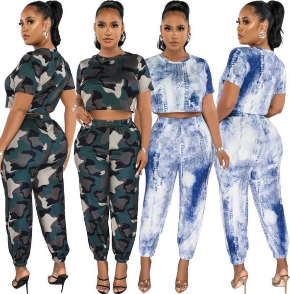 women tracksuits sport suits 2023 summer popular camo elastic waist pants 2 piece set, Gray
women tracksuits sport suits 2023 summer popular camo elastic waist pants 2 piece set, Gray
