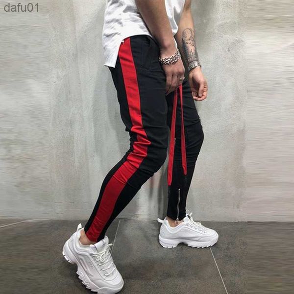 2020 autumn new men's hip hop sweatpants track pants fitness joggers male side stripe high street hip long trousers pencil pants l23052, Black
2020 autumn new men's hip hop sweatpants track pants fitness joggers male side stripe high street hip long trousers pencil pants l23052, Black