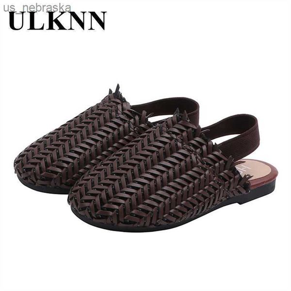 sandals sandals ulknn baby girl sandals 2021 woven kids cutouts slides children brown casual shoes beige kids and slippers t221228 l230518, Black;red
sandals sandals ulknn baby girl sandals 2021 woven kids cutouts slides children brown casual shoes beige kids and slippers t221228 l230518, Black;red
