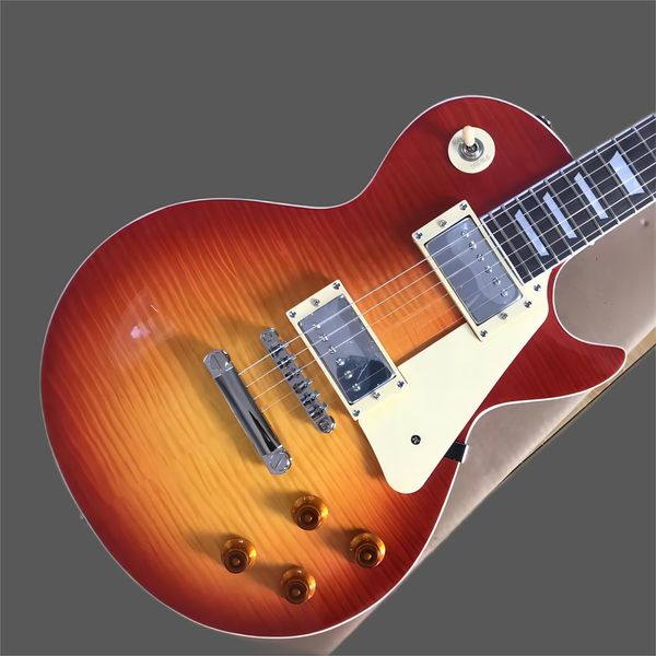 china instrument custom shop real p mahogany body standard cherry sunburst electric guitar
china instrument custom shop real p mahogany body standard cherry sunburst electric guitar