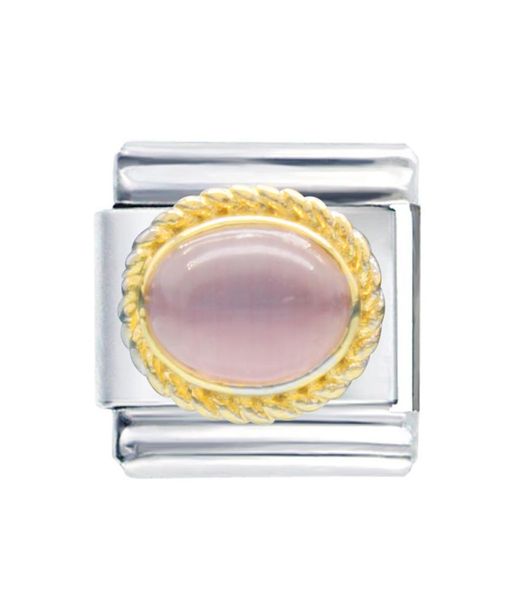 whole stainless steel 9mm classic size composable links adjustable pink oval stone cat eye stone italian charm bracelet7460065, Black
whole stainless steel 9mm classic size composable links adjustable pink oval stone cat eye stone italian charm bracelet7460065, Black