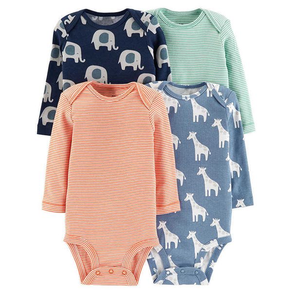 jumpsuits 3/4/5 pieces/pack bodysuit 2019 autumn high-quality girl 100% pure cotton long sleeved baby boy clothing jumpsuit g220606, Blue
jumpsuits 3/4/5 pieces/pack bodysuit 2019 autumn high-quality girl 100% pure cotton long sleeved baby boy clothing jumpsuit g220606, Blue
